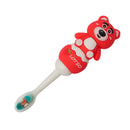 Cartoon Soft Bristles Toothbrush for Kids with Travel Case