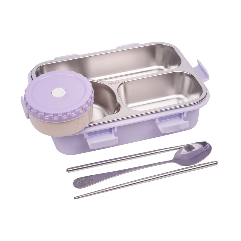 Bear Family Stainless Steel Lunch Box (Hot & Cold)