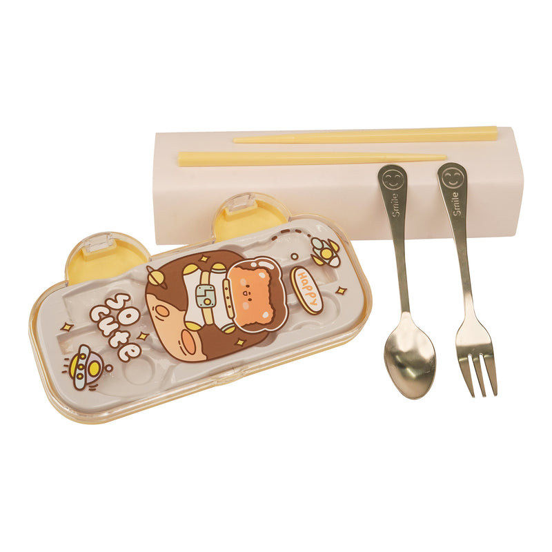 Family Spoon Set with Chopsticks