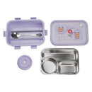 Bear Family Stainless Steel Lunch Box (Hot & Cold)