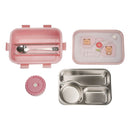 Bear Family Stainless Steel Lunch Box (Hot & Cold)